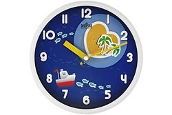 MPM Quality, wall clock, white/blue, ∅ 314 x 45 mm