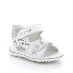 Primigi Baby Sweet, Sandalia Niñas, Blanco Iridiscente, 26 EU