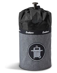 Enders Gasfleshoes Style - Zwart - 5 kg, incl. siliconen voetjes, geen roestvlekken, waterafstotend, uv-bescherming, grillaccessoires, 5115