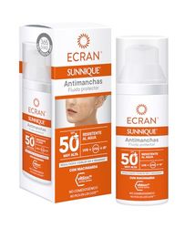 Ecran, Ecran Sunnique Antimanchas Facial Spf50+ 50 Ml, Ansiktsolskydd, Mångfärgad, U, Unisex-Vuxen