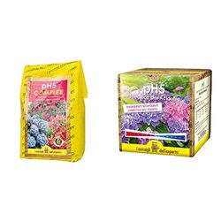 I Consigli dell'Esperto Concime Organominerale Specifico per Acidofile, 1.5 kg & Correttivo per Il Terreno a Base di Zolfo 50% Rinverdente, 0.7 kg