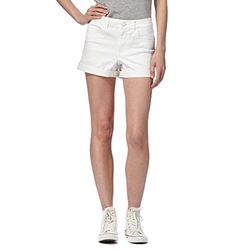 Noisy may dames shorts, grijs (dark grey denim), XS