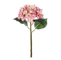 EUROCINSA Ref.71802C21 Hortensia Tacto Natural Rosa, Caja de 12uds, 50cm