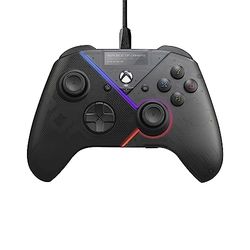 ASUS ROG Raikiri kontroler PC (regulowana czułość spustu i joysticka, przyciski z tyłu, oświetlenie Aura RGB, ESS DAC, gniazdo słuchawkowe 3,5 mm, przycisk wyciszania, PC, laptop, Xbox)