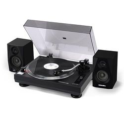 Reloop RT-1 BT & Reloop DSM-3 BT Speaker Bundle: Turntable + Speaker DJ and HiFi Pleasure Combined with Smart Connectivity