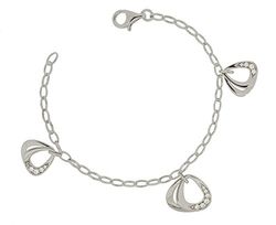 Orphelia Jewelry - Pulsera de plata con circonita