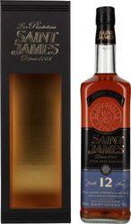 Saint James 12 Ans Rhum Vieux Agricole 43% Vol. 0,7l in Giftbox