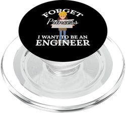 Forget Princess I Want To Be An Engineer STEM Future PopSockets PopGrip for MagSafe