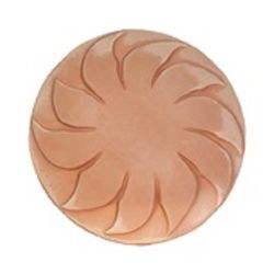 PANNELLI DA PARETE"SOLE MODERNO" +" STELLA MODERNA" (SET DI DUE PEZZI) IN TERRACOTTA FATTI A MANO; SOLE: DIAMETRO CM. 35, PROFONDITA’ CM. 7; STELLA: DIAMETRO CM. 34, PROFONDITA' CM. 7.