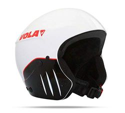 Vola Casque FIS Tech Adulte Unisexe, Blanc/Noir, M (56)