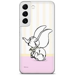 ERT GROUP custodia per cellulare per Samsung S22 originale e con licenza ufficiale Disney, modello Dumbo 009 adattato in modo ottimale alla forma dello smartphone, custodia in TPU