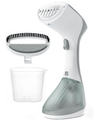 AROEVE Verticaal Strijkijze1300W Steamer en Strijkijzer, 260ML Grote Watertank, 2 Stoomstanden, Compact en Draagbaar, Ideaal Voor Thuis, Op Kantoor en op Reis - Zeer Effectieve Rimpelbehandeling
