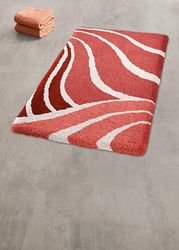 Kleine Wolke Tappeto da bagno Flame, 60 x 100 cm, Marsala