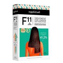 Nuggela & Sulé F11 Cheveux Plus Longs. Accélère la Croissance des Cheveux jusqu'à 41,2 %. Cliniquement Prouvé