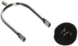 KERBL Eperon avec Courroie pour Homme par Paire Droite pour Cheval 30 cm, Herren, gerade Form
