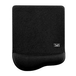 T’NB Tapis De Souris Ergonomique, Gel Antimicrobien, Repose Poignet, Anti Fatigue, Antidérapant, Support De Poignet, Soulagement Douleur, pour PC, Ordinateur, Mac- Noir