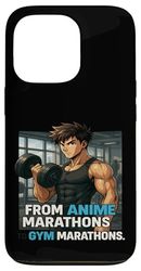 From Anime Marathons to GYM Marathons Coque pour iPhone 13 Pro