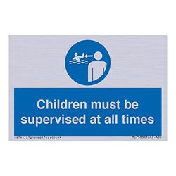 Children must be supervised at all times