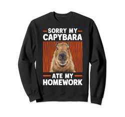 Sorry My Capybara Ate My Homework Felpa