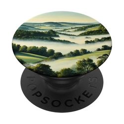 Montañas Desierto Bosque Senderismo Pino Naturaleza PopSockets PopGrip Adhesivo