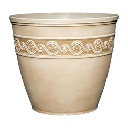 Classic Home and Garden 9413D-514 Corinthische ronde plantenbak, 13", woestijn