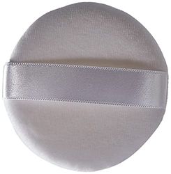 Beautytime Velour Cotton Puff, white, 1 count