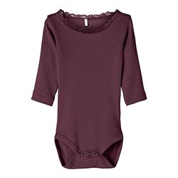 NAME IT Nbfkab Ls Noos Body voor meisjes, Fig/detail: melange, 62 cm