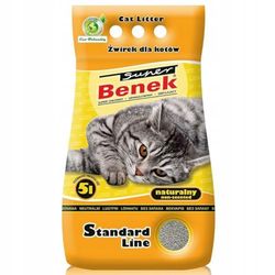 Super Benek Standard naturlig 5 l kattsand