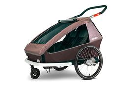 Croozer, Croozer Kid Vaaya 2Blossom Red, Bicycle Trailer For Children, Red, Unisex-Adult