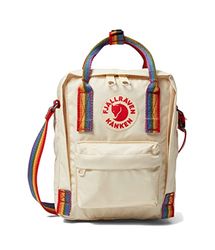 FJALLRAVEN Mixte Kånken Rainbow Sling Sac à Dos, Motif Arc-en-Ciel Clair (Multicolore), Taille Unique