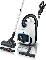 Bosch Serie | 6 ProSilence, stofzuiger met zak, extra lang snoer, zeer laag geluidsniveau, wasbaar HEPA13 filter, wit, BGB6SIL1