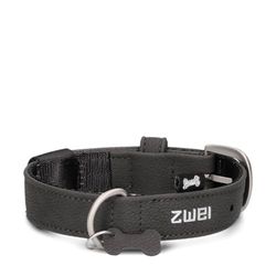 Leo Hundehalsband LE10 Nubuk-Stone ZWEI Unisex Adultos