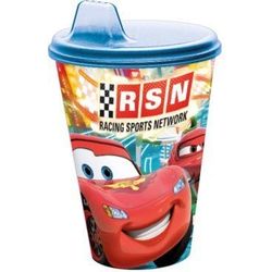 2138; Vaso Sipper Disney Cars; 430 ml; Producto de plástico Reutilizable; Libre BPA