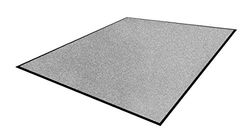 Andersen 1959044 2452 Classic Impressions Solid Tapis Nylon pour un Usage à l'Intérieur, Semelle en Caoutchouc Nitrile, 830gr/M2, 85 cm Largeur x 115 cm Longueur, Gris Moyen
