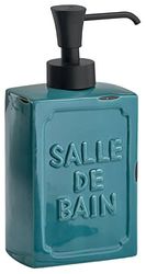Gedy Vivienne Dosatore di sapone, ceramica, Blu, Taglia unica