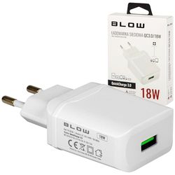 BLOW USB snelle netwerkoplader QC 3.0 18W