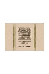 Heritage Lace Seed Labels Homestead Placemat, Natural