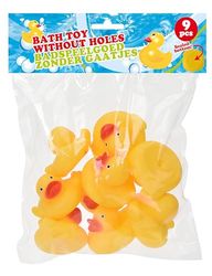 Koopman International- Canares para el baño de 5,5 cm, S/9 Unidades, Color Amarillo (S23000030)