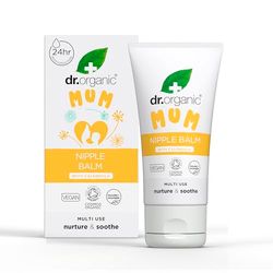 Dr Organic Nipple Balm with Calendula, Lanolin Alternative, Natural relief, Sore & Cracked Nipples, Breastfeeding, Soothing, Vegan, Cruelty-Free, Paraben & SLS Free, Certified Organic, 30ml