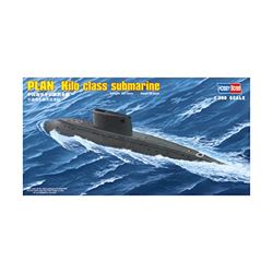 Hobbyboss 1:350 Schaal "PLAN Kilo Class Submarine" Model Kit (Grijs)
