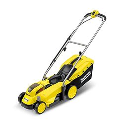 Kärcher 18v Lawn Mower LMO 18-33, Cutting Width: 33cm, Adjustable Cutting Height: 35-65mm, Mulching Plug, 35L Catcher Box, Compatible with Kärcher 18v Battery, Performance: Max. 250m², Without Battery
