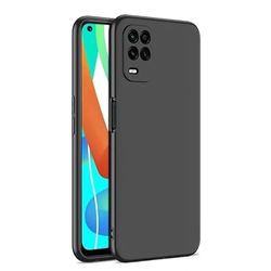 OPPO Realme V13 5G, ultradun, schokbestendig, zachte en elegante TPU-behuizing voor OPPO Realme V13 5G, zwart