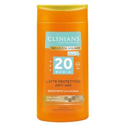 Clinians Solare Latte Protettivo Anti Age SPF20 water resist 200 ml