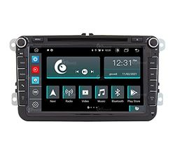 Autoradio Custom Fit per Volkswagen Android GPS Bluetooth WiFi Dab USB Full HD Touchscreen Display 9" processore 8core e comandi vocali