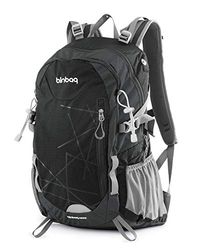 Blnbag S1: Mochila Ligera de Senderismo, Mochila Deportiva con Funda para Lluvia, Mochila para Bicicleta, Mochila para Acampar, Mochila con Correa para la Cintura, Unisex, 20 litros, Black Anthrazit