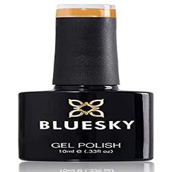 BLUESKY - Gel esmalte para uñas,, UV/LED, color melocotón, 10 ml.