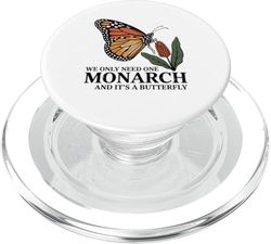 Solo necesitamos un monarca y es una mariposa PopSockets PopGrip para MagSafe