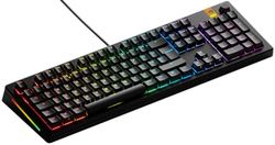Glorious Gaming GMMK 3 Rapid Trigger Keyboard, Hall Effect, 8K Polling, MX Mechanical & Magnetic Switches, Hotswappable Full Size 100%, Modular Gasket System, Doubleshot PBT keycaps, UK QWERTY - Black