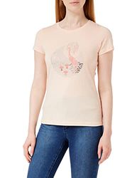 MUSTANG Dames Style Alina C Print T-Shirt, bisque 7262, L