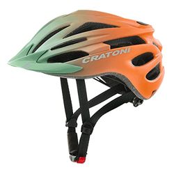 Cratoni Pacer Jr Casque Adulte Unisexe, Vert/Bleu Mat, s